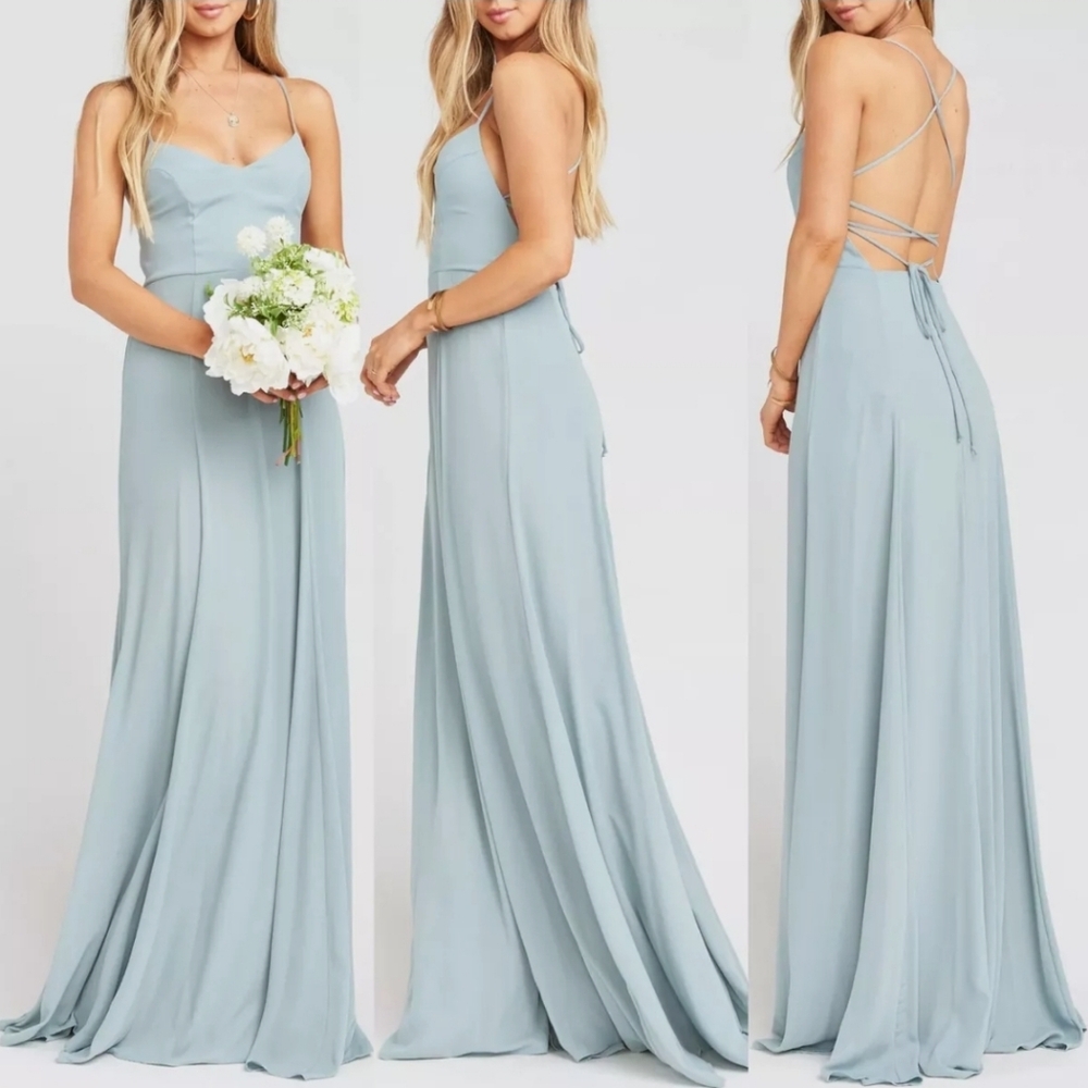Show Me Your Mumu Bridesmaid Dress Sage Medium